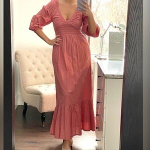 NWT Patrons Of Peace 100% Cotton Maxi Dress